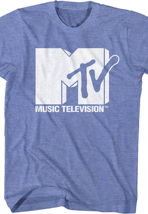 Distressed Logo MTV Shirt
