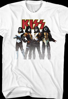 Distressed Love Gun KISS T-Shirt