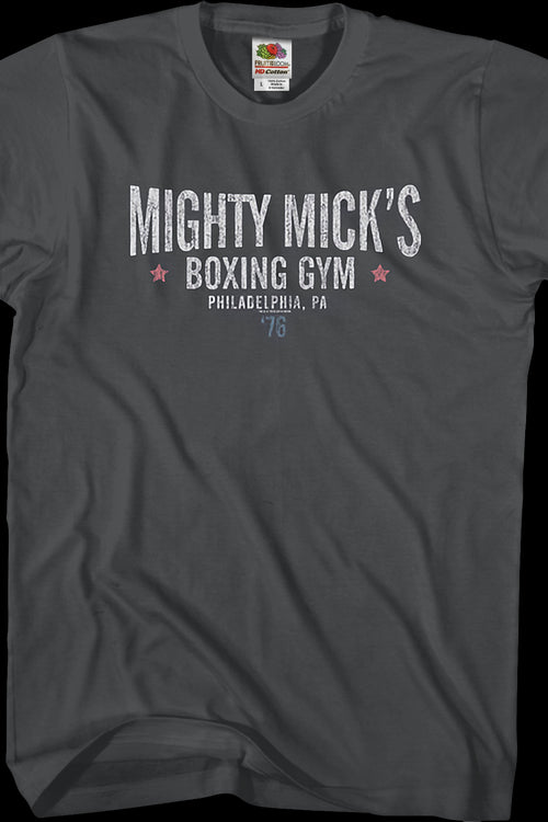 Distressed Mighty Mick's Boxing Gym Rocky T-Shirtmain product image