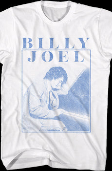 Distressed Piano Man Billy Joel T-Shirt