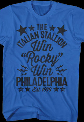 Distressed Win Rocky T-Shirt