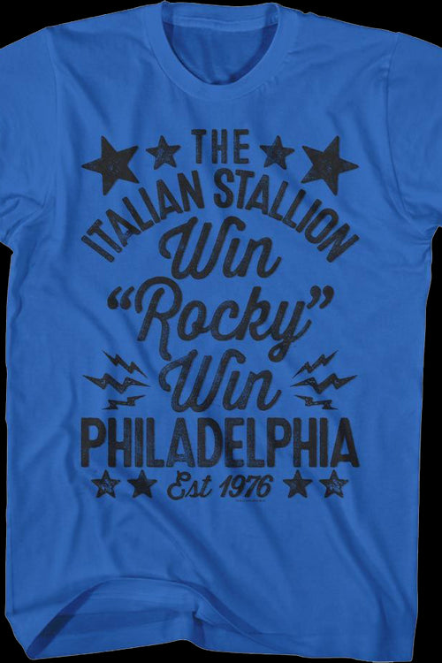 Distressed Win Rocky T-Shirtmain product image