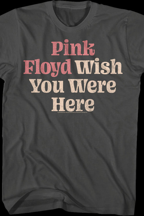 Distressed Wish You Were Here Pink Floyd T-Shirtmain product image