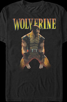 Distressed Wolverine Marvel Comics T-Shirt