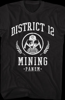 District 12 Mining Hunger Games T-Shirt