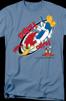 Dive Woody Woodpecker T-Shirt