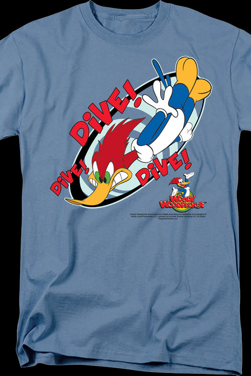 Dive Woody Woodpecker T-Shirtmain product image