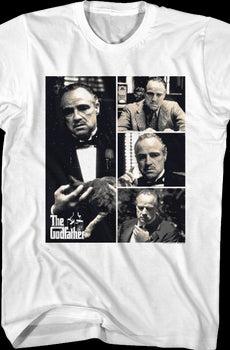 Don Corleone Collage Godfather T-Shirt