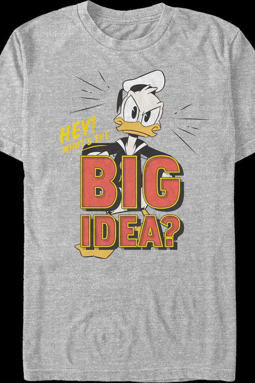 Donald Duck What's The Big Idea DuckTales T-Shirtmain product image