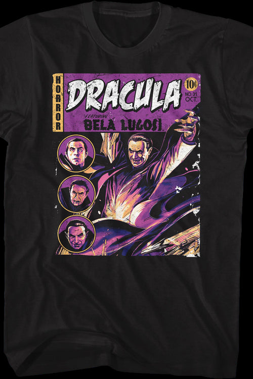 Dracula Comic Book Cover Bela Lugosi T-Shirtmain product image