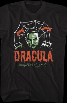 Dracula Starring Bela Lugosi T-Shirt