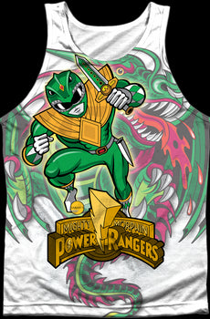 Dragonzord Mighty Morphin Power Rangers Tank Top
