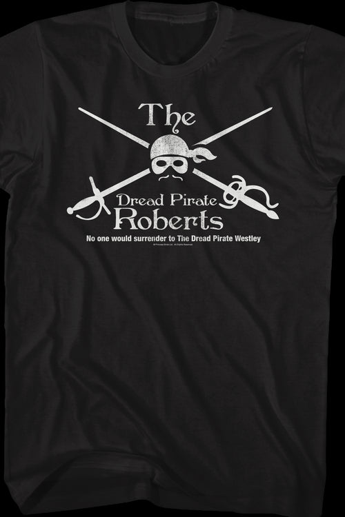 Dread Pirate Westley Princess Bride T-Shirtmain product image