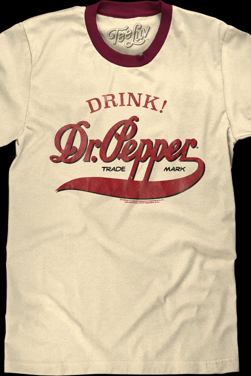 Drink Dr. Pepper Ringer Shirtmain product image