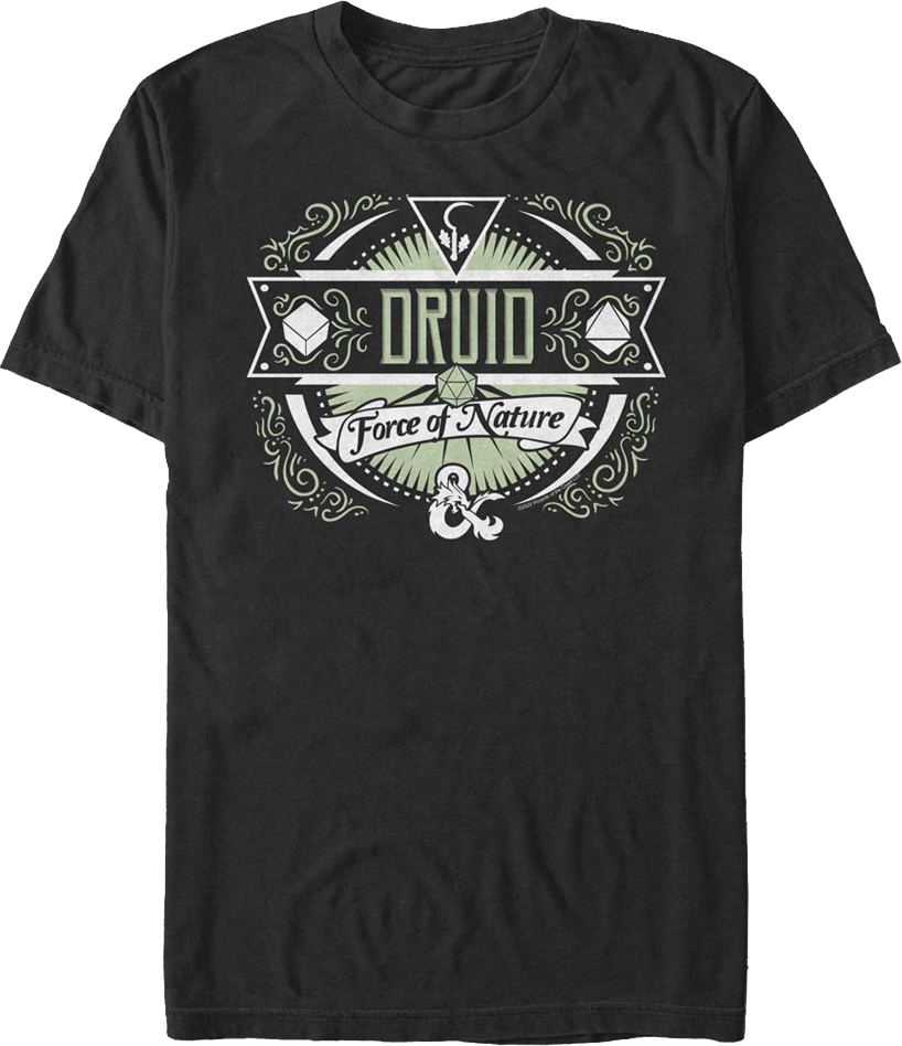 Druid Dungeons Dragons T-Shirt
