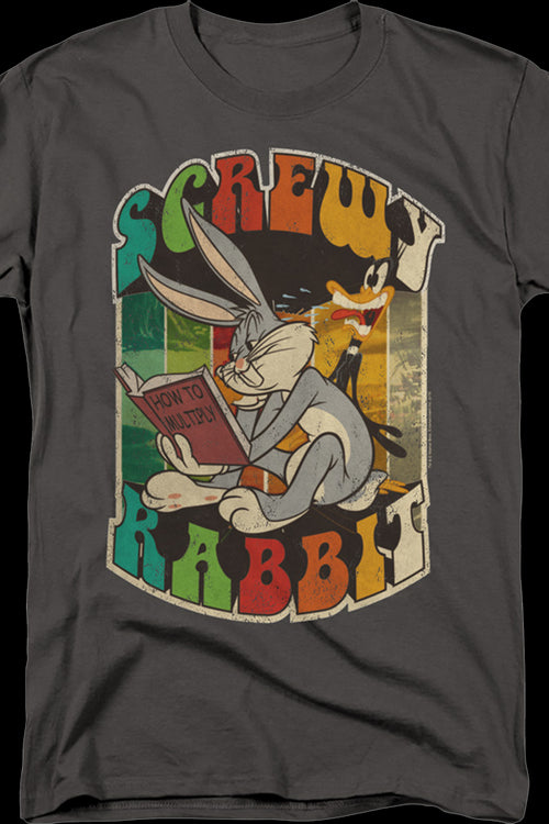 Duffy Duck Bugs Bunny Screwy Rabbit Looney Tunes T-Shirtmain product image