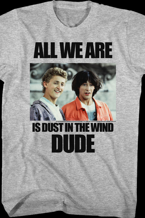 Dust In The Wind Bill and Ted T-Shirtmain product image