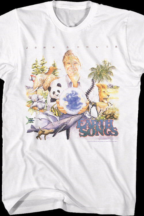 Earth Songs John Denver T-Shirtmain product image