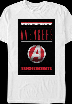 Earth's Mightiest Heroes Avengers Endgame T-Shirt
