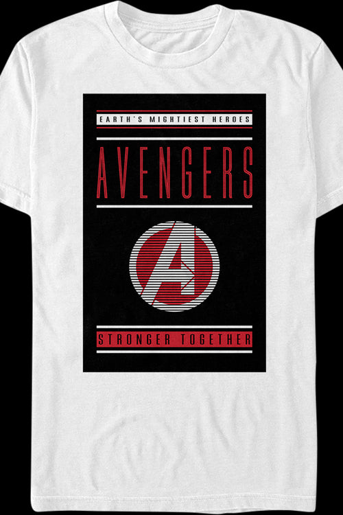 Earth's Mightiest Heroes Avengers Endgame T-Shirtmain product image