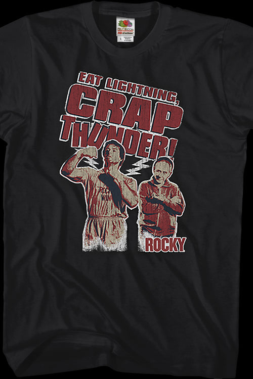 Eat Lightning Crap Thunder Rocky T-Shirtmain product image