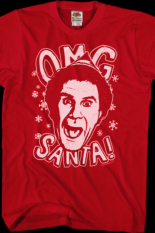 Elf OMG Santa T-Shirtmain product image