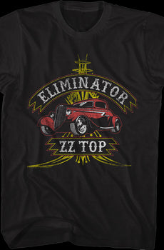 Eliminator Car ZZ Top T-Shirt
