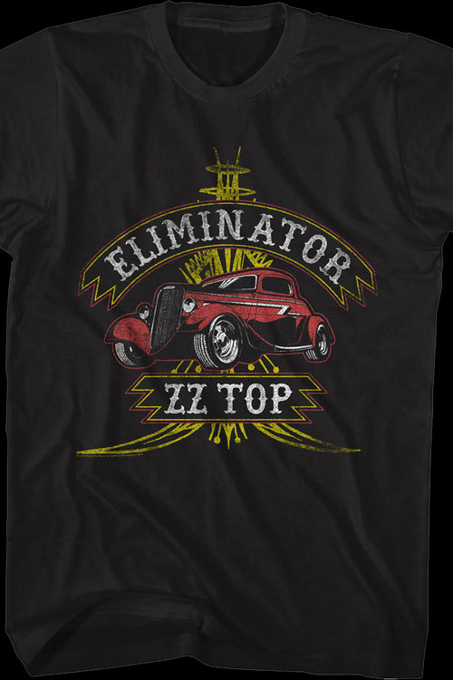 Eliminator Car ZZ Top T-Shirtmain product image