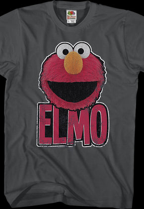 Elmo Face Sesame Street T-Shirt