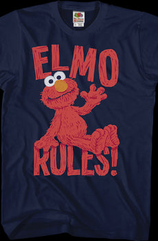 Elmo Rules Sesame Street T-Shirt