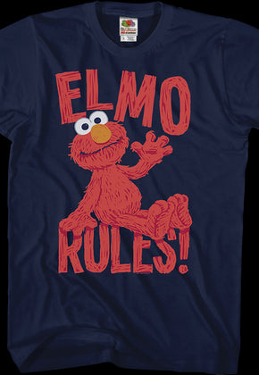 Elmo Rules Sesame Street T-Shirt