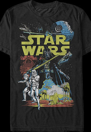 Empire Collage Star Wars T-Shirt