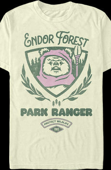 Endor Forest Park Ranger Star Wars T-Shirt