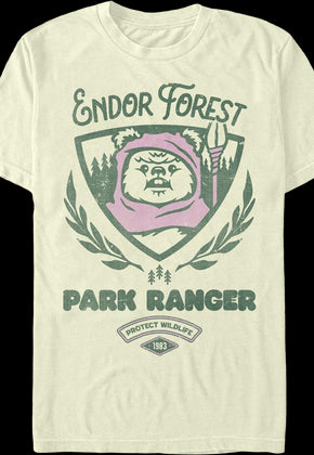 Endor Forest Park Ranger Star Wars T-Shirt