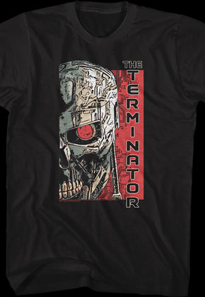 Endoskeleton Illustration Terminator T-Shirt