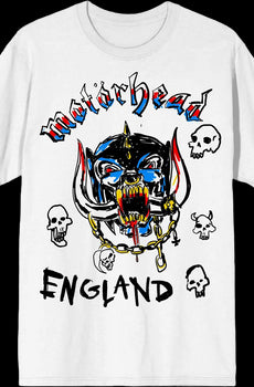 England Doodles Motorhead T-Shirt