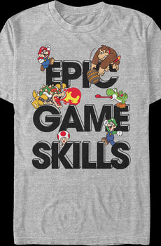 Epic Game Skills Nintendo T-Shirt