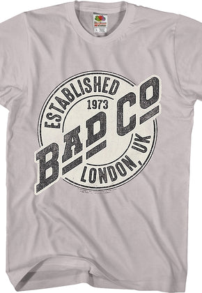 Established 1973 Bad Company T-Shirt