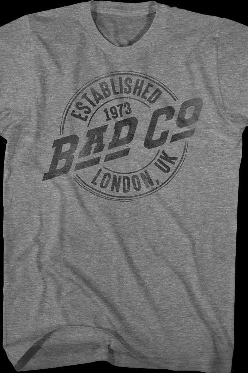 Established 1973 London UK Bad Company T-Shirtmain product image