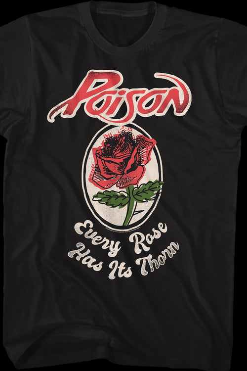 Every Rose Has Its Thorn Poison Shirtmain product image