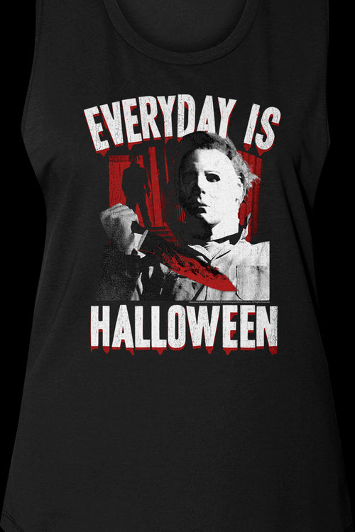 Ladies Everyday Is Halloween Muscle Tank Topmain product image