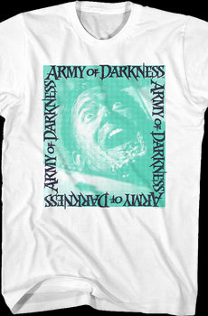 Evil Ash Framed Photo Army of Darkness T-Shirt