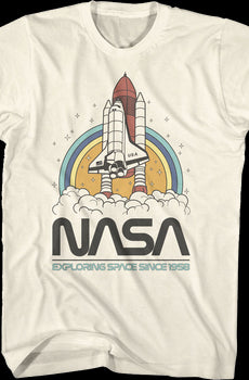 Exploring Space Since 1958 NASA T-Shirt