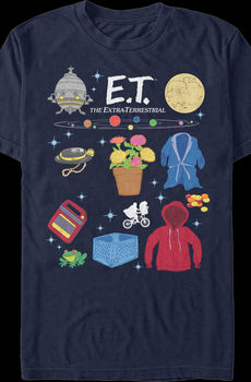 Extra-Terrestrial Items ET Shirt
