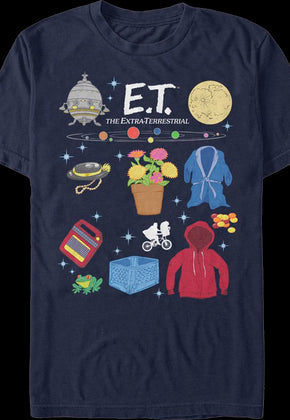 Extra-Terrestrial Items ET Shirt