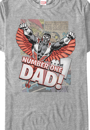 Falcon Number One Dad Marvel Comics T-Shirt
