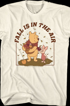 Fall Is In The Air Winnie The Pooh T-Shirt