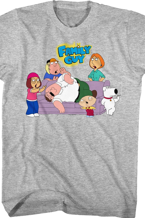 Family Guy Couch T-Shirtmain product image
