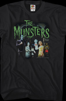 Family Portrait Munsters T-Shirt