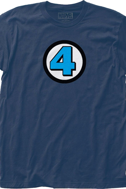 Fantastic Four Logo Marvel Comics T-Shirtmain product image